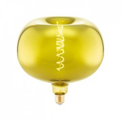 LED крушка Filament Apple Е27 4W 1900К 40Lm злато димируема