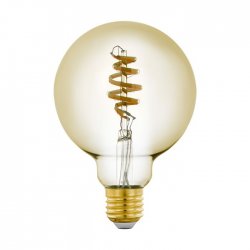 LED крушка FILAMENT SMART BULBS G95 5.5W 3-white 400Lm димируема + дистанционно управление CRI>80