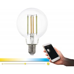 LED крушка FILAMENT SMART BULBS G80 6W 3-white 806Lm димируема + дистанционно управление CRI>80 134Lm/W