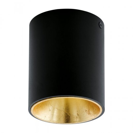 LED луна за външен монтаж POLASSO 3.3W 3000K 340Lm IP20 черно + златно