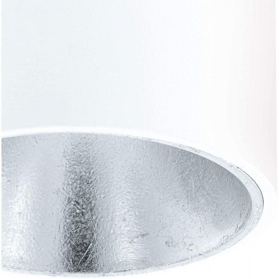 LED луна за външен монтаж POLASSO 3.3W 3000K 340Lm IP20 бяло + сребристо