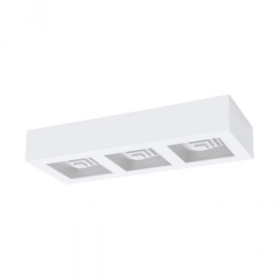 LED плафон FERREROS 3x6.3W 3000K 3x840Lm IP20 бял