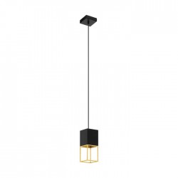 Пендел MONTEBALDO 1хGU10 LED 4.5W 3000K 345Lm P20 черно + златно