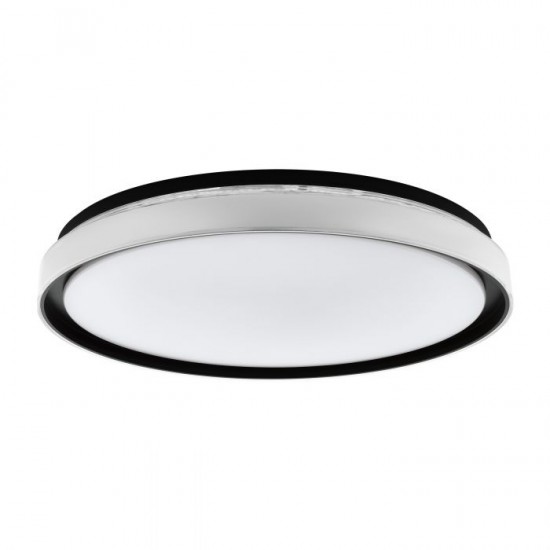 LED плафон NIEVES 24W 3000K 2400Lm IP20 бяло + сребърно