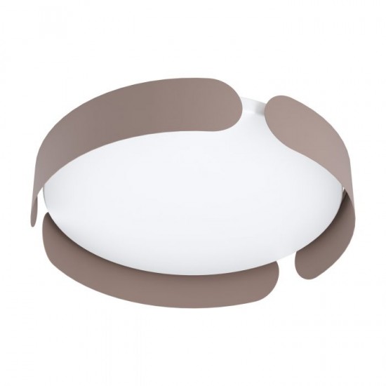 LED плафон VALCASOTTO 24W 3000K 2500Lm IP20 мока + бяло