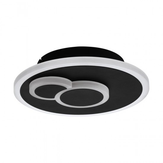 LED плафон-аплик CADEGAL 8W 4000K 1200Lm IP20 кръгъл черно + бяло