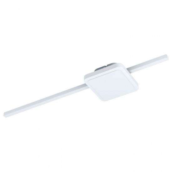 LED плафон-аплик SARGINTO 6.3W 3000K 950Lm + 5.4W 3000K 600Lm квадратен IP20 бял