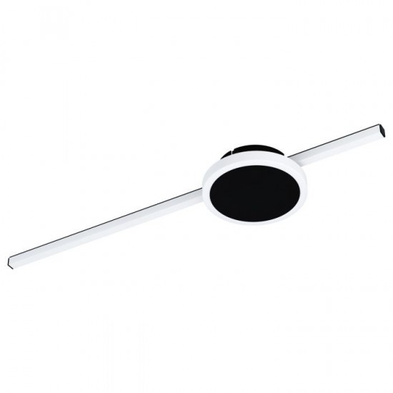 LED плафон-аплик SARGINTO 6.3W 3000K 950Lm + 5.4W 3000K 600Lm IP20 черен