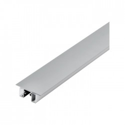 Алуминиев профил за LED лента двустранен Surface profile 4 18х48 1м алуминий сатен