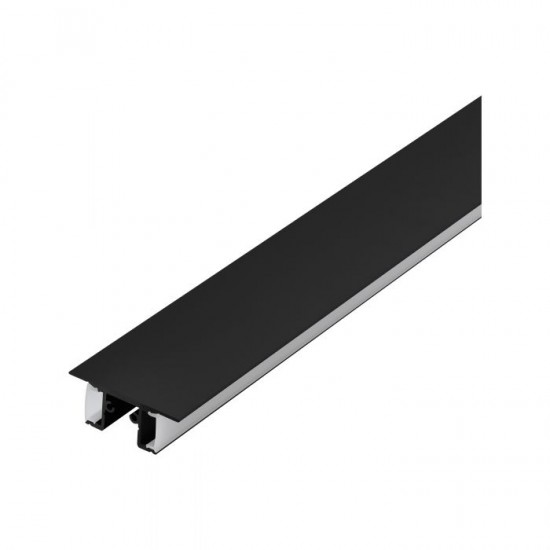 Алуминиев профил за LED лента двустранен Surface profile 4 18х48 1м черен сатен