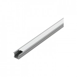 Алуминиев профил за LED лента за вграждане Recessed profile 2 23х15 1м алуминий + дифузер опал