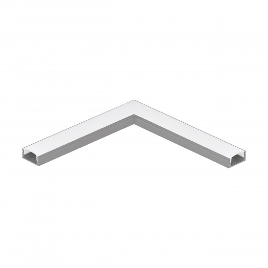 Алуминиев профил ъглов за LED лента Surface profile 1 17х9 алуминий