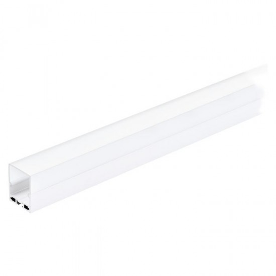 Алуминиев профил за LED лента Surface profile 6 35х45 1м бял