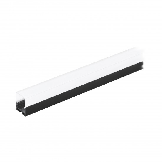 Алуминиев профил за LED лента Surface profile 6 35х45 1м черен