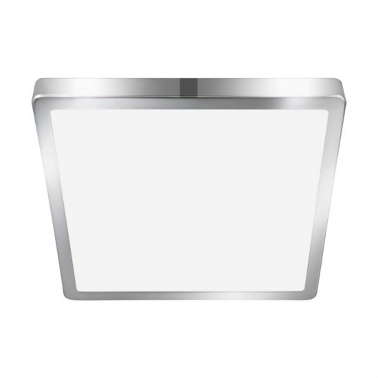 LED плафон за баня FUEVA 5 IP44 20W 4000K 2300Lm квадратен хром