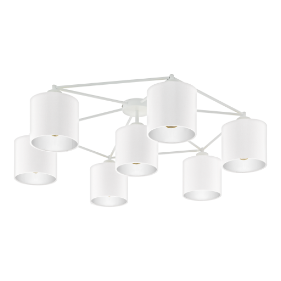Плафон STAITI 7xЕ27 max 7x40W IP20 бял
