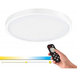LED луна за външен монтаж EGLO FUEVA-A 14W 3-white 2000Lm IP20 димируема + дистанционно управление бяла