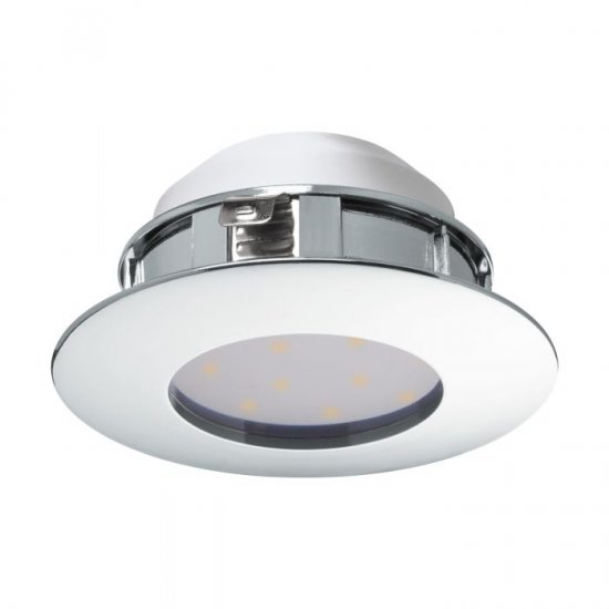 LED луна влагозащитена IP44 PINEDA 6W 3000K 500Lm хром