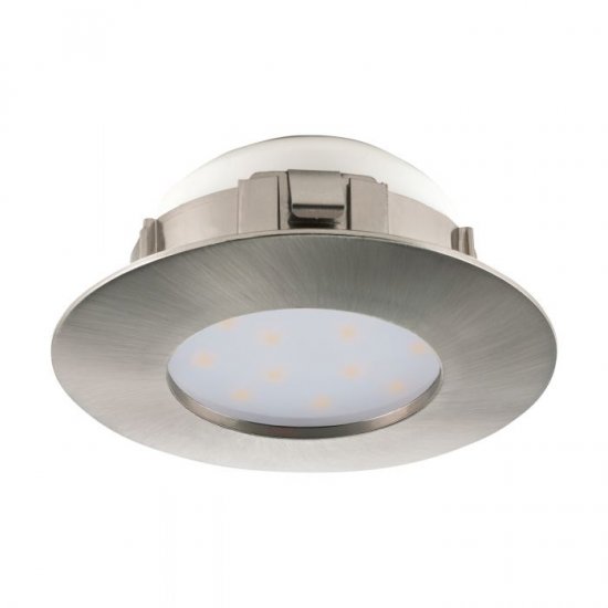 LED луна влагозащитена IP44 PINEDA 6W 3000K 500Lm мат хром