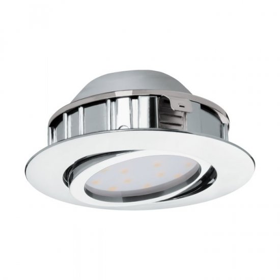 LED луна за вграждане PINEDA 6W 3000K 500Lm IP20 подвижна димируема хром