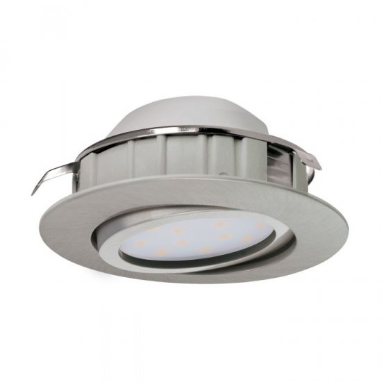 LED луна за вграждане PINEDA 6W 3000K 500Lm IP20 подвижна димируема мат хром