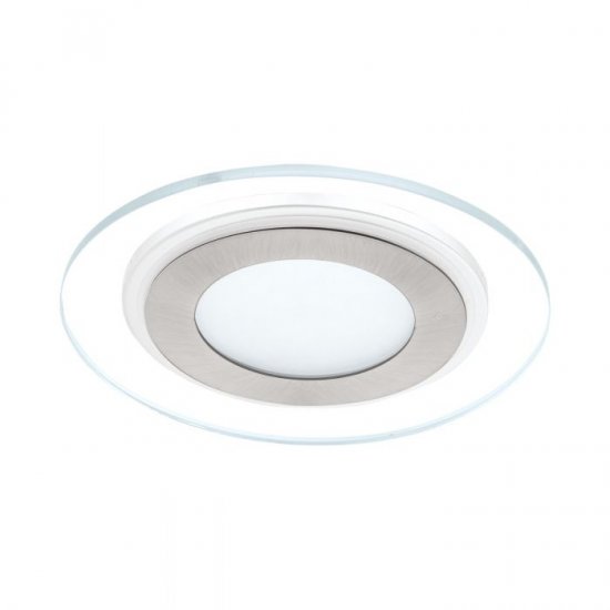 LED луна влагозащитена IP44 PINEDA 1 12W 3000K 1000Lm мат хром