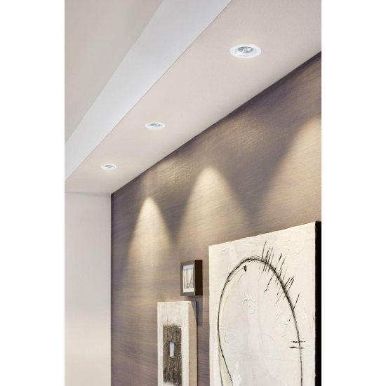 LED луна влагозащитена IP44 SALABATE 6W 2700K 380Lm димируема бяла