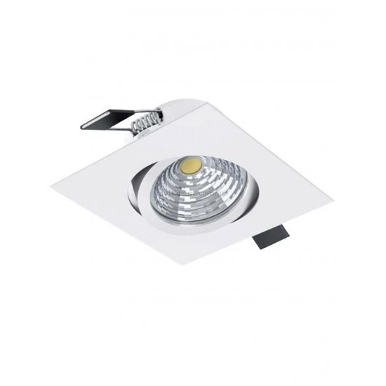 LED луна за вграждане SALICETO 6W 2700K 380Lm IP20 подвижна димируема квадратна бяла