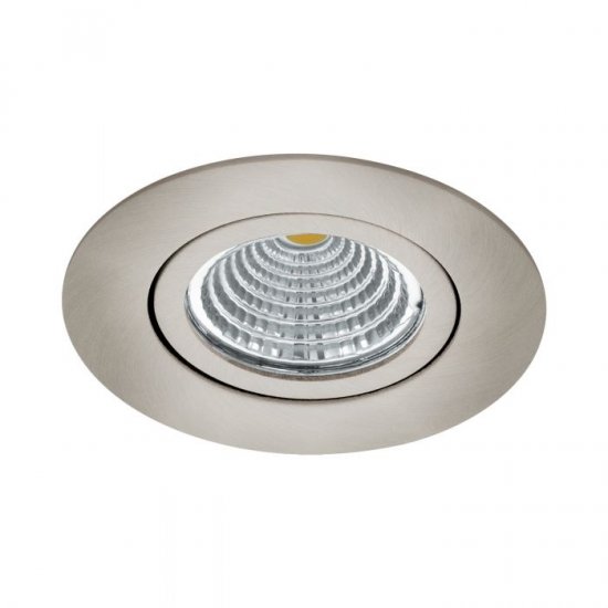 LED луна за вграждане SALICETO 6W 2700K 380Lm IP20 подвижна димируема мат хром