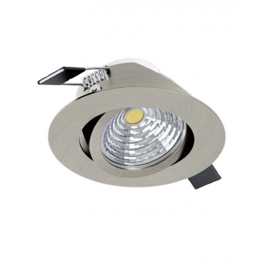 LED луна за вграждане SALICETO 6W 2700K 380Lm IP20 подвижна димируема мат хром