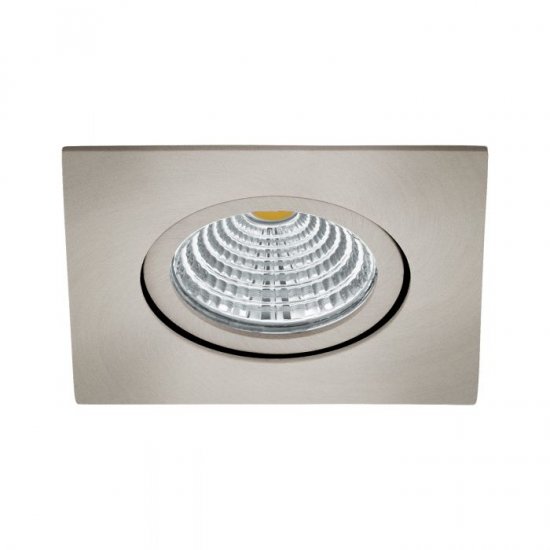 LED луна за вграждане SALICETO 6W 2700K 380Lm IP20 подвижна димируема квадратна черна