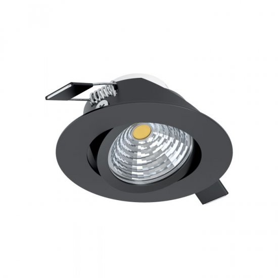 LED луна за вграждане SALICETO 6W 2700K 380Lm IP20 подвижна димируема черна