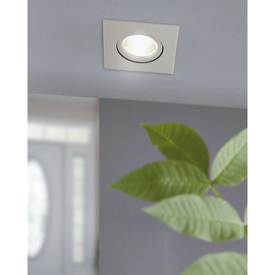LED луна за вграждане SALICETO 6W 2700K 380Lm IP20 подвижна димируема квадратна бяла