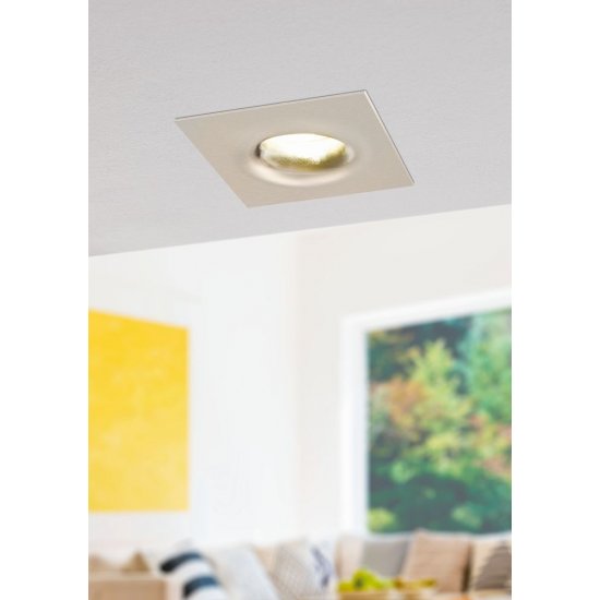 LED луна за вграждане SALICETO 6W 4000K 450Lm IP20 димируема квадратна бяла