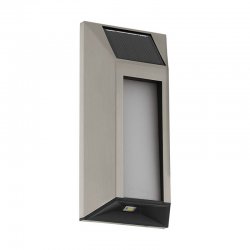 Соларно фасадно тяло LED 4х0.5W 4000К мат хром