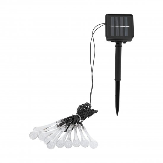 Соларни лампички LED 10х0.06W RGB тип гирлянд