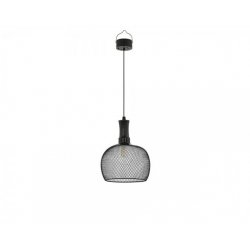 Соларна лампа пендел LED 2х0.06W 3000К черна