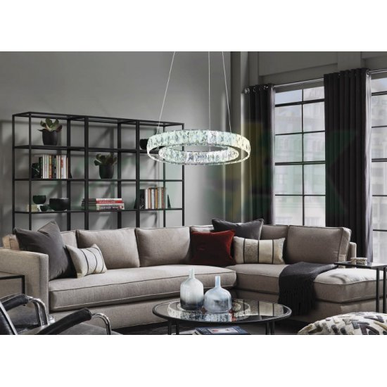 LED полилей ETERNITY 30W 4000K 2100Lm хром