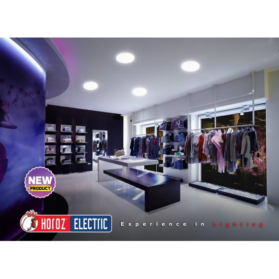LED луна STELLA 8W 6400К 455Lm frameless бяла