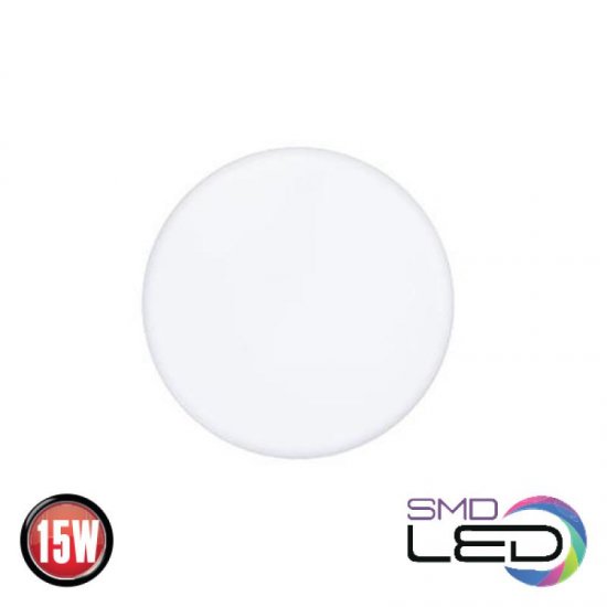 LED плафон ELECTRON 15W 6400K 911Lm IP20 бял Horoz