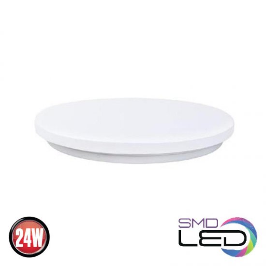 LED плафон ELECTRON 24W 6400K 1485Lm IP20 бял Horoz