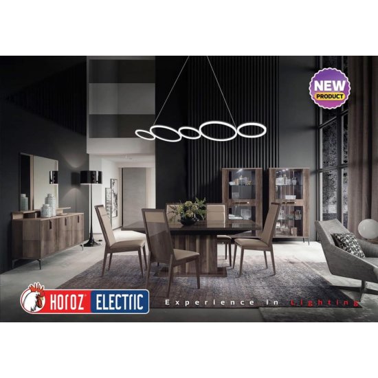 LED полилей OLYMPIC 45W 4000K 2025Lm черен