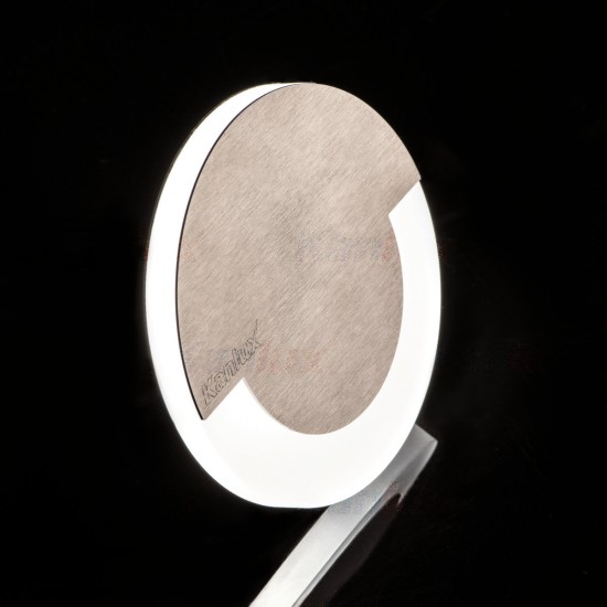 LED луна за вграждане в стена - стълбищна SOLA AC-WW 1.3W 3000K 13Lm IP20 мат хром + бяло