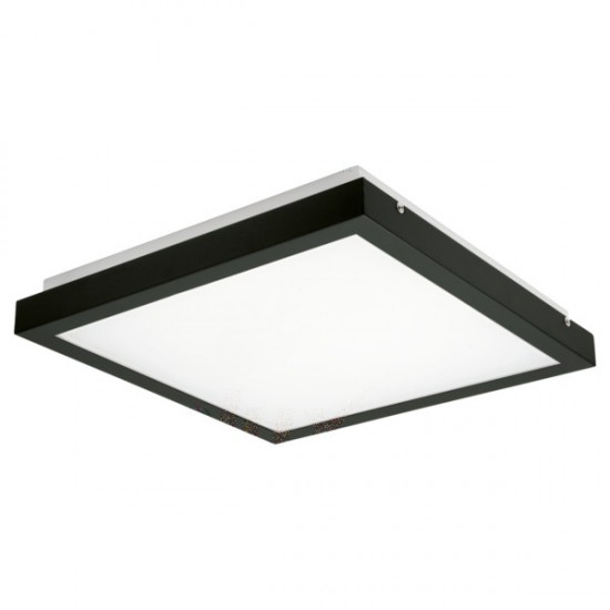 LED плафон с микровълнов сензор TYBIA 38W-NW-SE B 38W 4000K 3800Lm IP20 черен + бял Kanlux