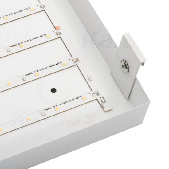 LED плафон TYBIA 38W 4000K 3800Lm IP20 сив + бял Kanlux