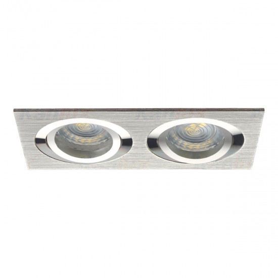 Луна SEIDY CT-DTL250-AL подвижна 2xGU5.3 max 2x50W IP20 мат хром Kanlux