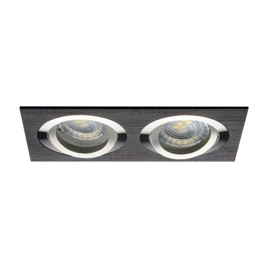 Луна SEIDY CT-DTL250-B подвижна 2xGU5.3 max 2x50W IP20 черна Kanlux