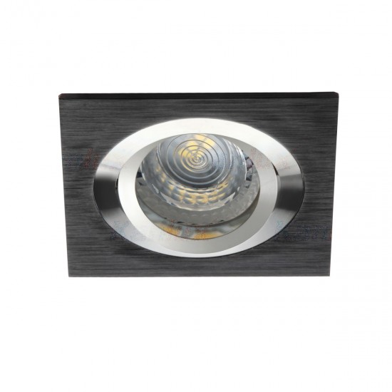 Луна SEIDY CT-DTL50-B подвижна 1xGU5.3 max 50W IP20 квадратна черна Kanlux