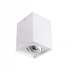 Луна за външен монтаж GORD DLP 50-W 1хGU10 max 25W IP20 бяло мат Kanlux