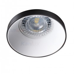 Луна SIMEN DSO B/W стационарна 1xGU5.3 или GU10 max 35W IP20 черно + бяло Kanlux